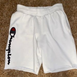 White Champion Shorts (Rarely ever used)